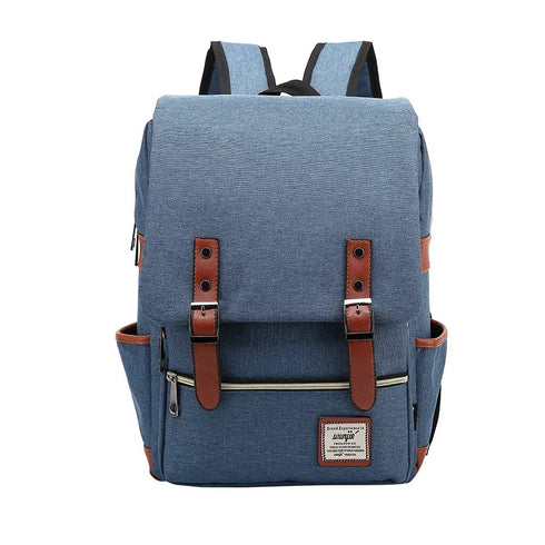 Laptop Backpack Oxford Travel Leisure Backpacks Retro Casual Bag School Bag | Various Colors