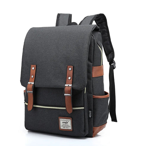 Laptop Backpack Oxford Travel Leisure Backpacks Retro Casual Bag School Bag | Various Colors