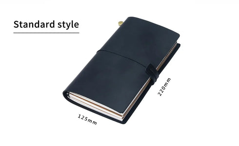 100% Genuine Leather Journal Travel Notebook
