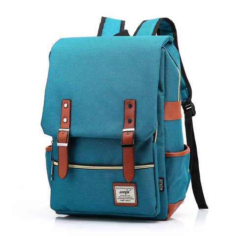Laptop Backpack Oxford Travel Leisure Backpacks Retro Casual Bag School Bag | Various Colors