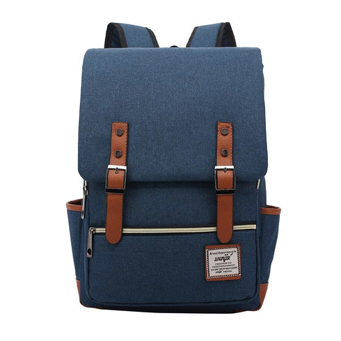 Laptop Backpack Oxford Travel Leisure Backpacks Retro Casual Bag School Bag | Various Colors