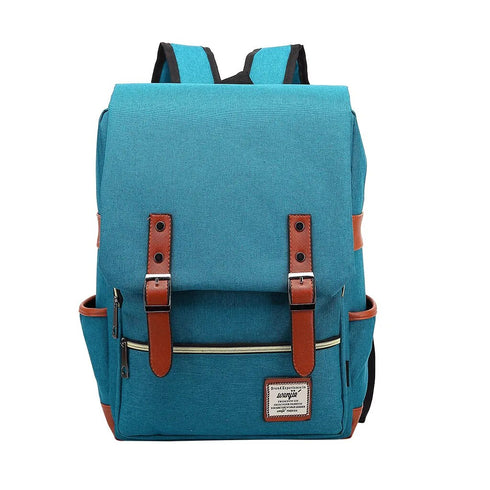 Laptop Backpack Oxford Travel Leisure Backpacks Retro Casual Bag School Bag | Various Colors
