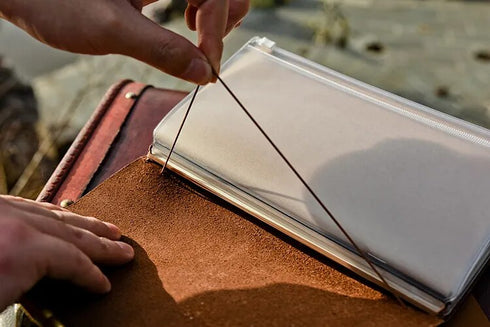 Genuine Leather Travelers Notebook Passport Personal Diary Vintage Journal Notebooks And Journals Retro Stationery Business Gift