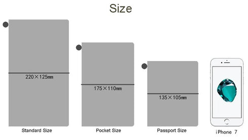 Genuine Leather Travelers Notebook Passport Personal Diary Vintage Journal Notebooks And Journals Retro Stationery Business Gift