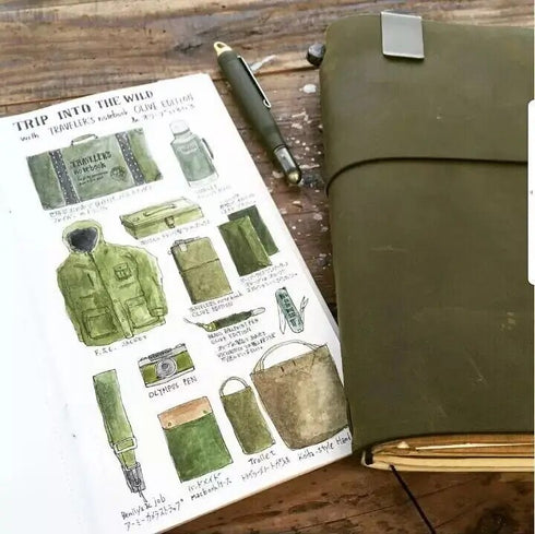 Genuine Leather Travelers Notebook Passport Personal Diary Vintage Journal Notebooks And Journals Retro Stationery Business Gift