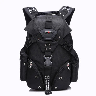 Men's Waterproof Backpack 15.6 inch Laptop computer Backpacks Swiss Travel Backpack Male Oxford Casual Schoolbag Male Mochila