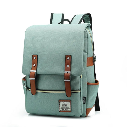 Laptop Backpack Oxford Travel Leisure Backpacks Retro Casual Bag School Bag | Various Colors