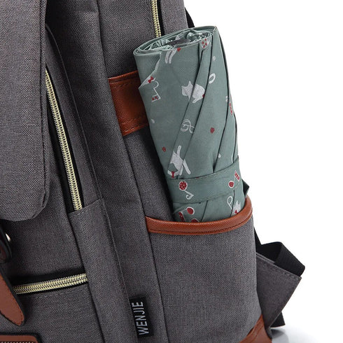 Laptop Backpack Oxford Travel Leisure Backpacks Retro Casual Bag School Bag | Various Colors