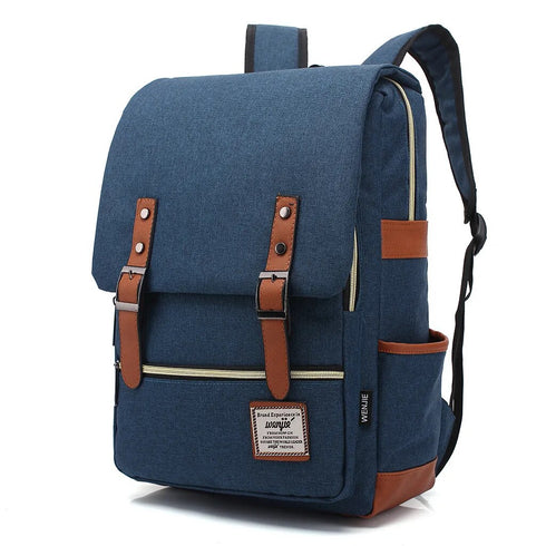 Laptop Backpack Oxford Travel Leisure Backpacks Retro Casual Bag School Bag | Various Colors