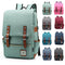 Laptop Backpack Oxford Travel Leisure Backpacks Retro Casual Bag School Bag | Various Colors