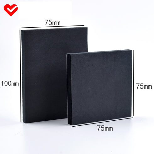 BLACK Sticky Notes Black Out Sticky Notes Black Out Planning Two Different Sizes | 75mm X 75mm and 75mm X 100mm 70 Sheets