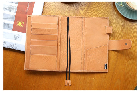 Moterm Full Grain Vegetable Tanned Leather Original B6 Plus Cover for B6 Stalogy Notebook Planner Organizer Agenda Diary Journal