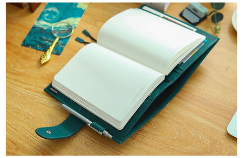 Moterm Full Grain Vegetable Tanned Leather Original B6 Plus Cover for B6 Stalogy Notebook Planner Organizer Agenda Diary Journal