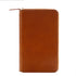Moterm Full Grain Vegetable Tanned Cowhide Planner Zip Weeks 2.0 Cover for Hobo Weeks/ Mega Notebook Organizer Journal Diary