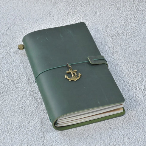 100% Genuine Leather Journal Travel Notebook