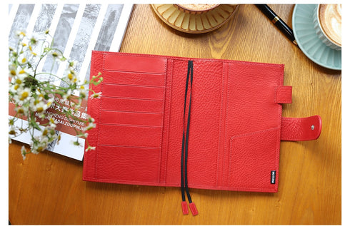 Moterm Full Grain Vegetable Tanned Leather Original B6 Plus Cover for B6 Stalogy Notebook Planner Organizer Agenda Diary Journal