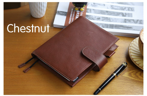 Moterm Full Grain Vegetable Tanned Leather Original B6 Plus Cover for B6 Stalogy Notebook Planner Organizer Agenda Diary Journal