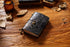 100% Genuine Leather Travel Journal Embossed Flower Cover