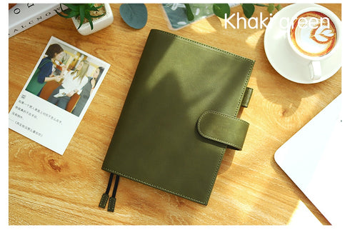 Moterm Full Grain Vegetable Tanned Leather Original B6 Plus Cover for B6 Stalogy Notebook Planner Organizer Agenda Diary Journal