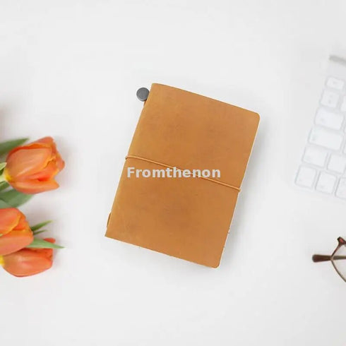 Genuine Leather Travelers Notebook Passport Personal Diary Vintage Journal Notebooks And Journals Retro Stationery Business Gift