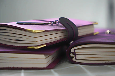 100% Genuine Leather Journal Travel Notebook