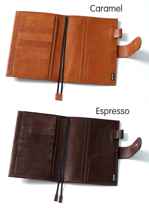 Moterm Full Grain Vegetable Tanned Leather Original B6 Plus Cover for B6 Stalogy Notebook Planner Organizer Agenda Diary Journal