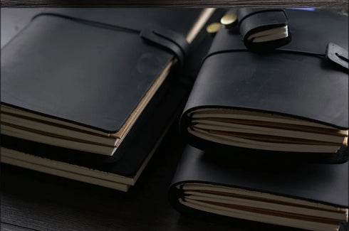 100% Genuine Leather Journal Travel Notebook