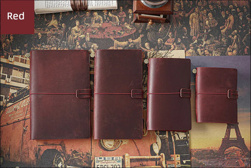 100% Genuine Leather Journal Travel Notebook