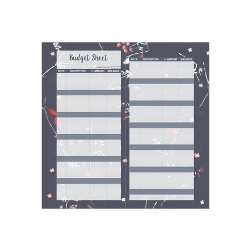 12pcs/lot Budget Sheets Envelope Consumer Card Bookkeeping Paper Postcards Letter Pad Extract Envelopes Small Business Supplies