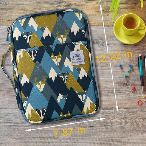 Extra Large Pencil Case Pen Case Cute Travel Case Marker Case Triple Layer Case | Fits 92 or 192 Pens