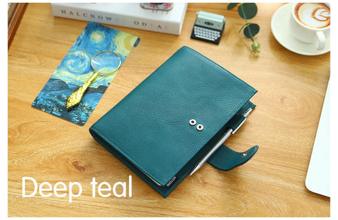 Moterm Full Grain Vegetable Tanned Leather Original B6 Plus Cover for B6 Stalogy Notebook Planner Organizer Agenda Diary Journal