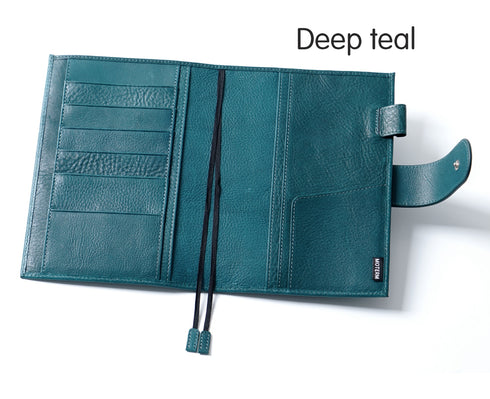 Moterm Full Grain Vegetable Tanned Leather Original B6 Plus Cover for B6 Stalogy Notebook Planner Organizer Agenda Diary Journal