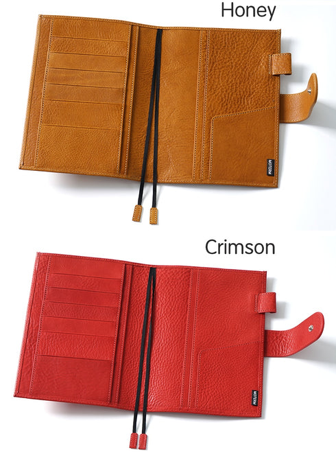 Moterm Full Grain Vegetable Tanned Leather Original B6 Plus Cover for B6 Stalogy Notebook Planner Organizer Agenda Diary Journal