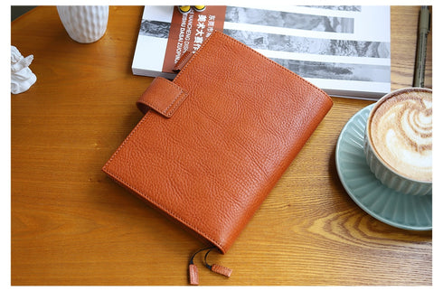 Moterm Full Grain Vegetable Tanned Leather Original B6 Plus Cover for B6 Stalogy Notebook Planner Organizer Agenda Diary Journal