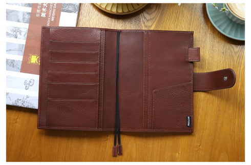 Moterm Full Grain Vegetable Tanned Leather Original B6 Plus Cover for B6 Stalogy Notebook Planner Organizer Agenda Diary Journal