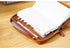 Moterm Full Grain Vegetable Tanned Cowhide Planner Zip Weeks 2.0 Cover for Hobo Weeks/ Mega Notebook Organizer Journal Diary