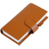 Moterm Travel Journal Standard Size Genuine Leather Notebook Organizer Floppy Version with Back Pocket and Clasp
