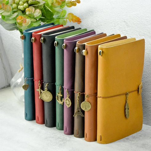 100% Genuine Leather Journal Travel Notebook