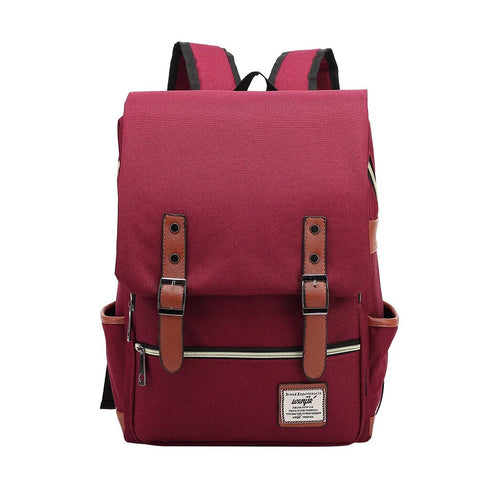 Laptop Backpack Oxford Travel Leisure Backpacks Retro Casual Bag School Bag | Various Colors
