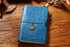 100% Genuine Leather Travel Journal Embossed Flower Cover