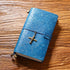 100% Genuine Leather Travel Journal Embossed Flower Cover