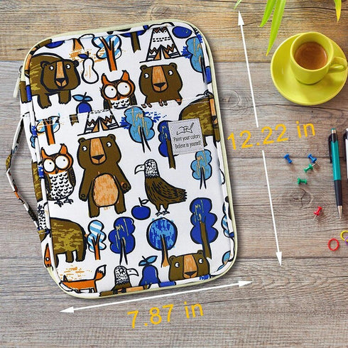 Extra Large Pencil Case Pen Case Cute Travel Case Marker Case Triple Layer Case | Fits 92 or 192 Pens