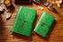 100% Genuine Leather Travel Journal Embossed Flower Cover