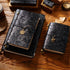 100% Genuine Leather Travel Journal Embossed Flower Cover