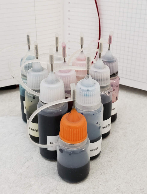 PORTABLE INK STORAGE Fountain Pen Ink Needle Tip Refill Fountain Pen Ink travel Container Ink-to-Go Ink For Travel Spill-proof Ink Storage