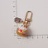 JAPANESE OMAMORI RED Cat Kitty Planner Charm Good Luck Bell Good Luck Charm Water Tone Bell | 2 X .080 Inches