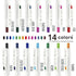Zebra Sarasa "R" Rich BLACK 0.4mm Push Clip Gel Pen Super Saturated Ink | JJS29-R1