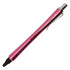 PINK Ohto Vi-Vic 0.7mm Aluminum Needlepoint Pen Ballpoint Pen Black Ink | NPB-407V