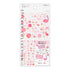 Midori Seal Collection BLUE Color Series Planner Stickers Movable Stickers Notebook Stickers Coordinating Stickers | 2597 BEIGE