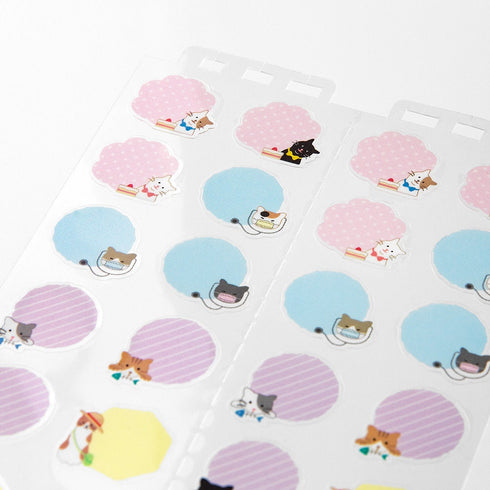 Midori Seal Collection CATS CALENDAR Series LARGE Size Planner Stickers Movable Stickers Notebook Stickers Coordinate Stickers | 2603